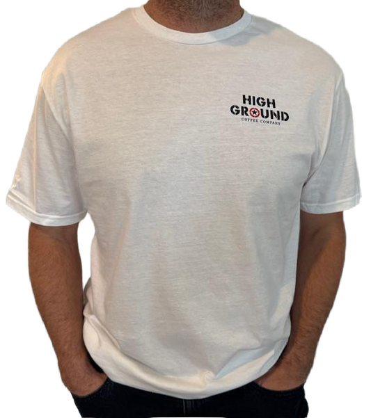 White Shirt (Black and Red logo)