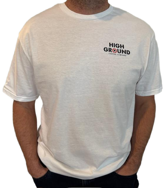 White Shirt (Black and Red logo)